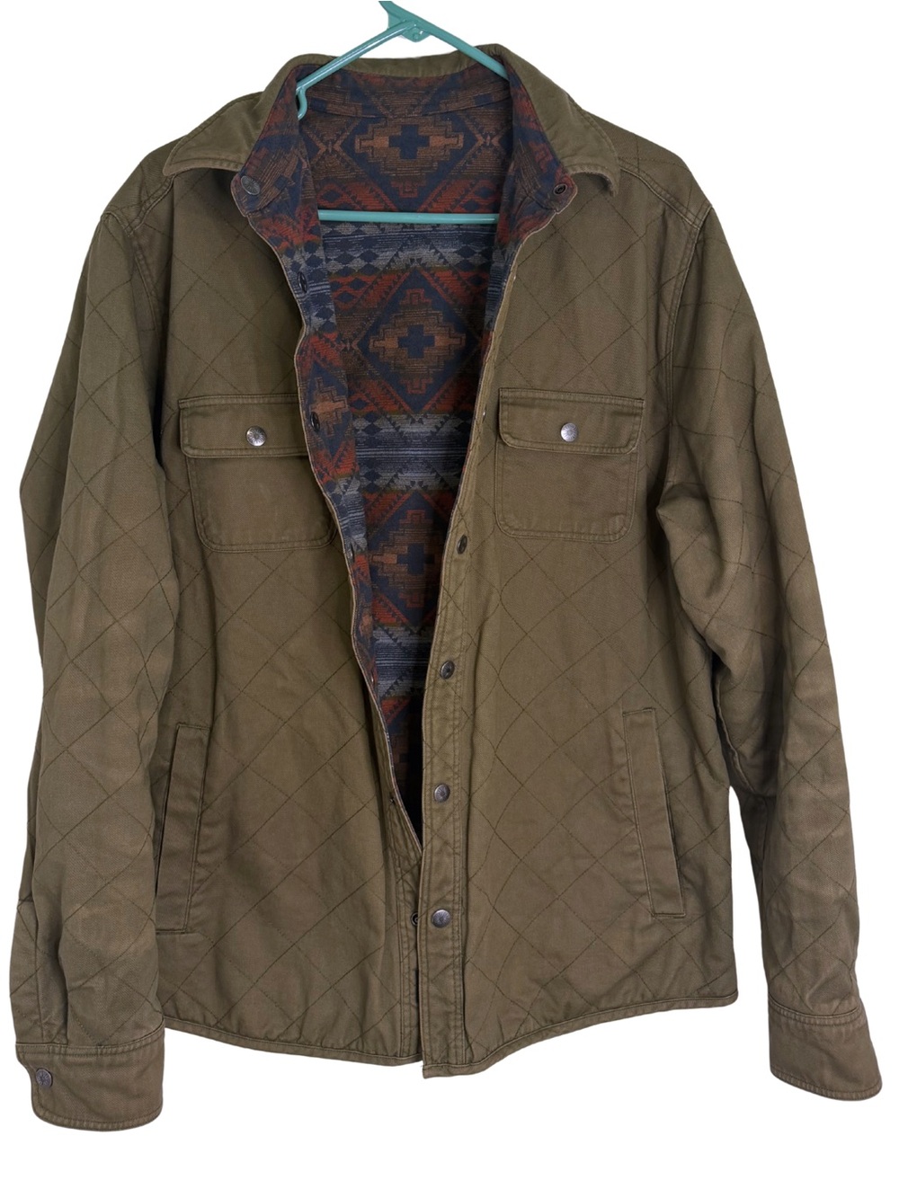 Faherty Doug Good Bondi Quilted Reversible Jacket Size L/XL